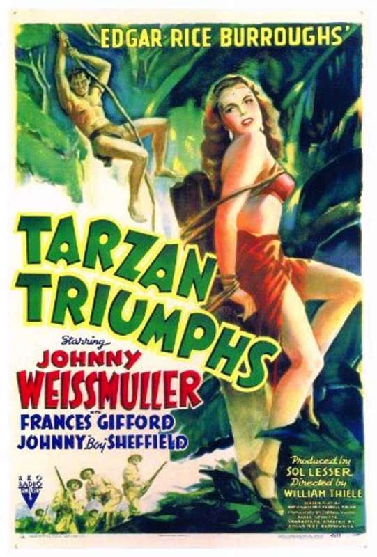 فيلم Tarzan Triumphs 1943 مترجم