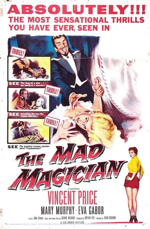 فيلم The Mad Magician 1954 مترجم