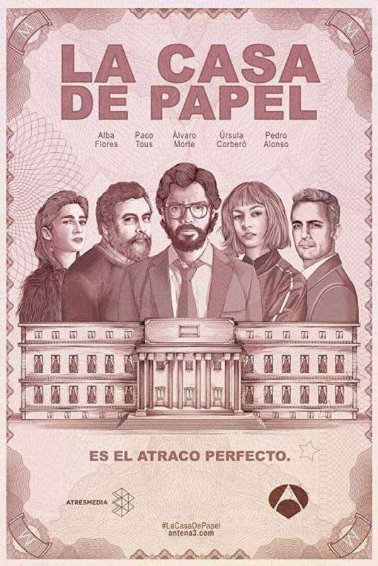 مسلسل La casa de papel الموسم الاول حلقة 12