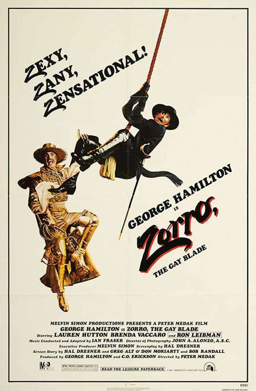 فيلم Zorro: The Gay Blade 1981 مترجم