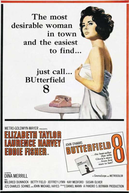 فيلم BUtterfield 8 1960 مترجم فيلم BUtterfield 8 1960 مترجم