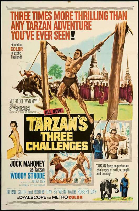 فيلم Tarzan’s Three Challenges 1963 مترجم