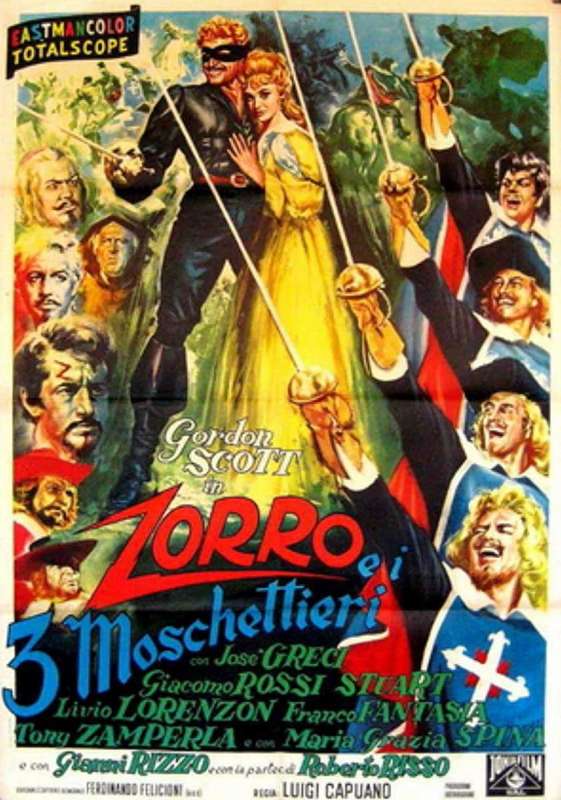 فيلم Zorro and the Three Musketeers 1963 مترجم