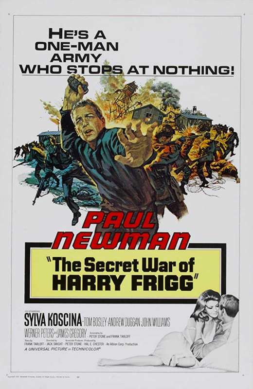 فيلم The Secret War of Harry Frigg 1968 مترجم