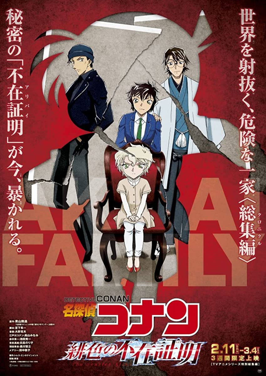 فيلم Detective Conan: The Scarlet Alibi 2021 مترجم