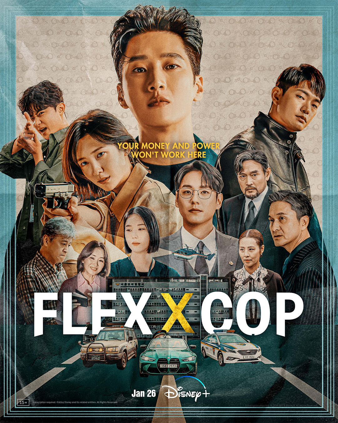 مسلسل ثري ضد محققة Flex X Cop حلقة 2