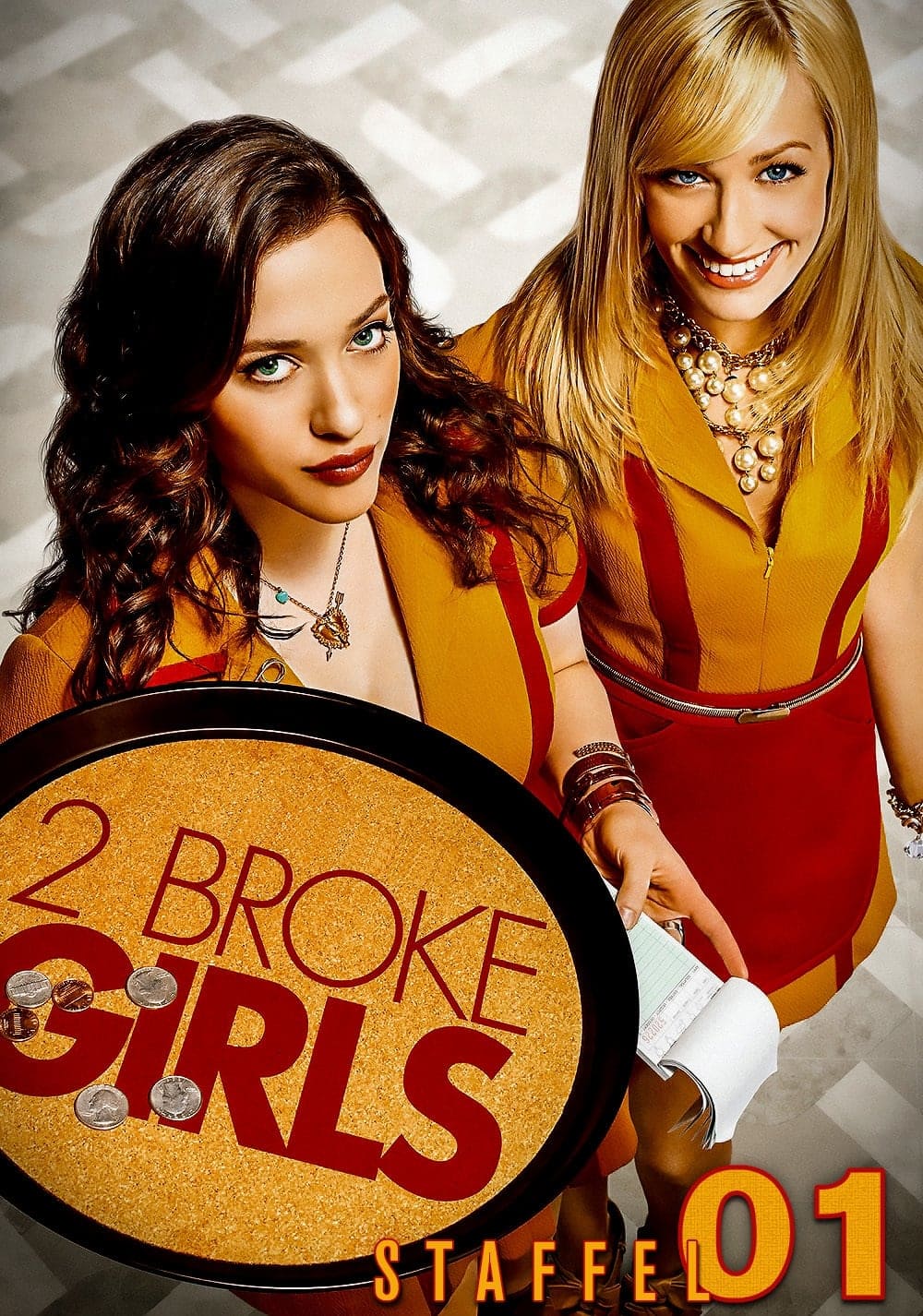 مسلسل 2 Broke Girls الموسم الاول حلقة 1