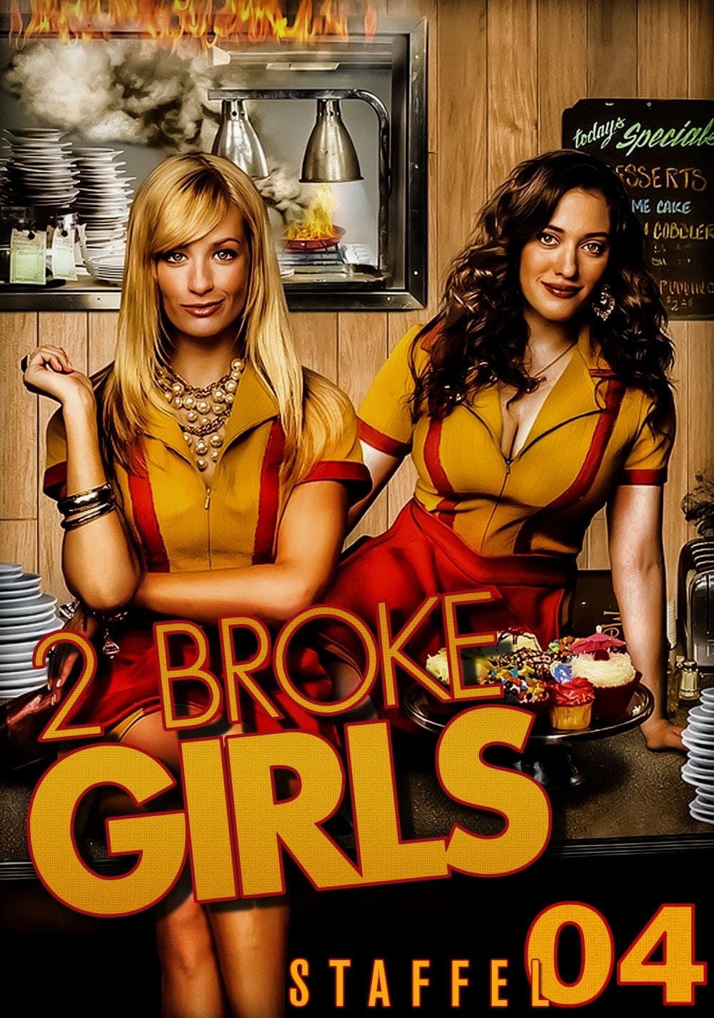 مسلسل 2 Broke Girls الموسم الرابع حلقة 1