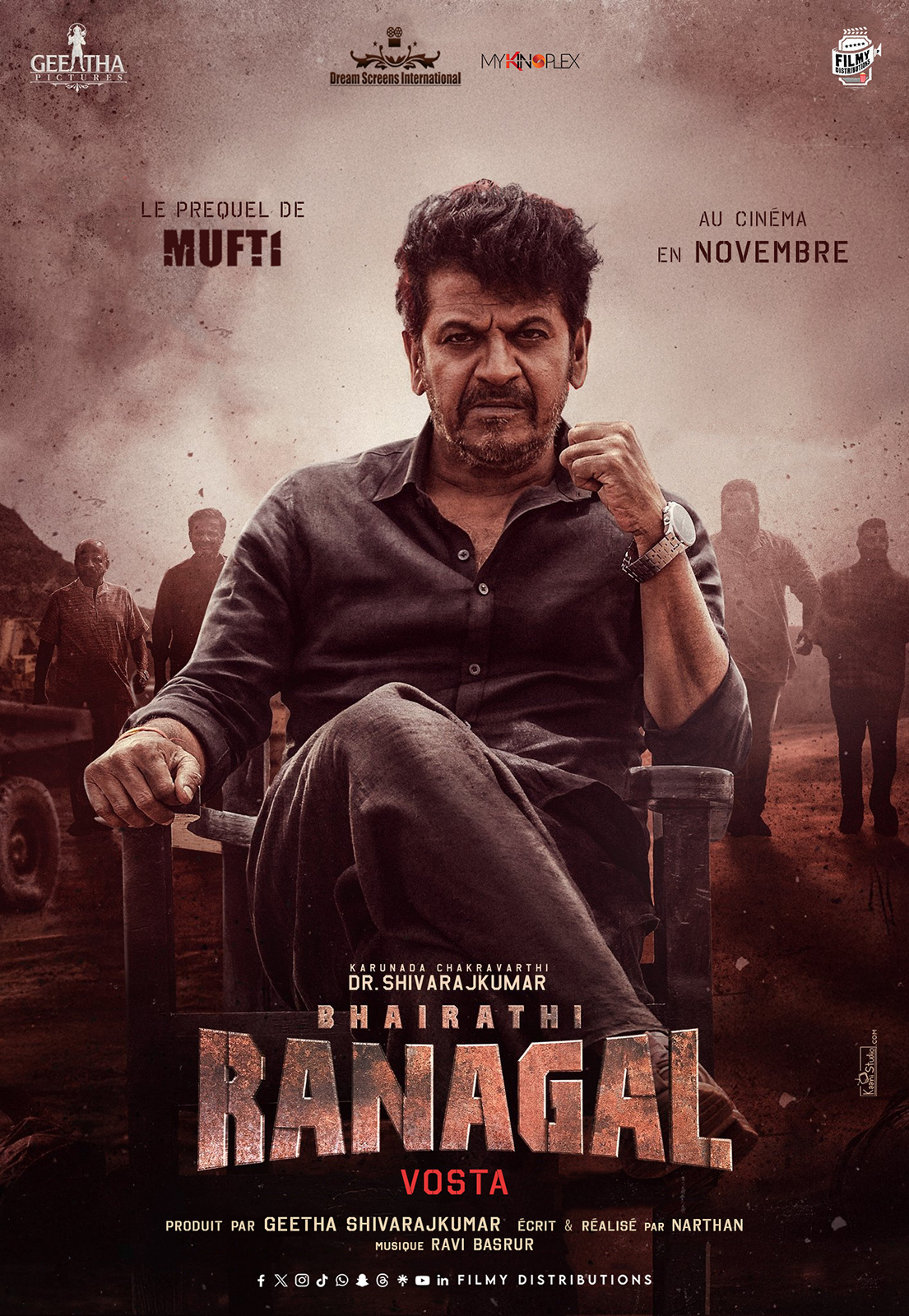 فيلم Bhairathi Ranagal 2024 مترجم